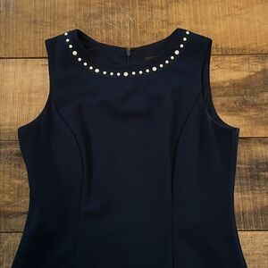 Dark Navy Shift Dress